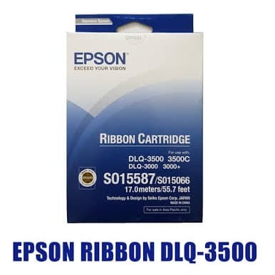 Ribbon Cartridge Epson DLQ-3000 DLQ-3500 DLQ-3500+ Pita Ori S015587