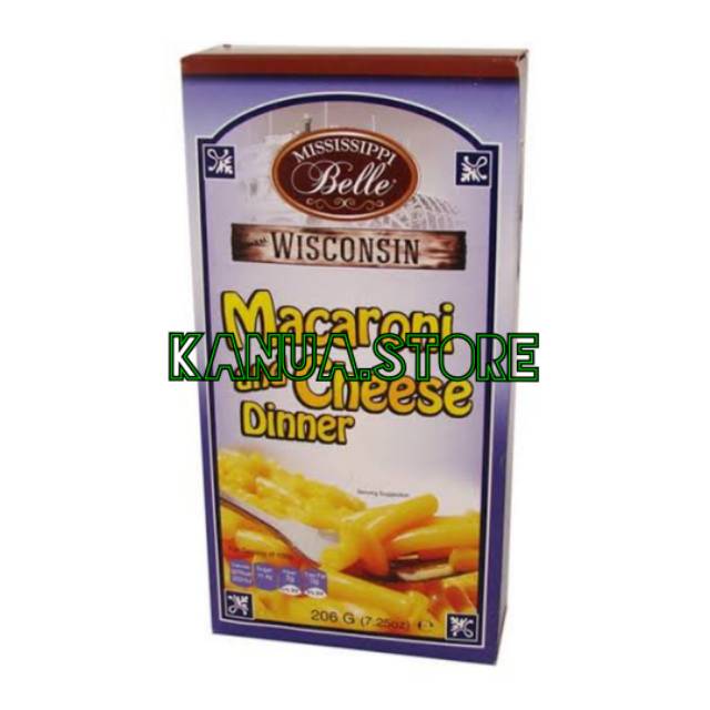 

mississippi macaroni and cheese dinner 206gr | macaroni & cheese diner