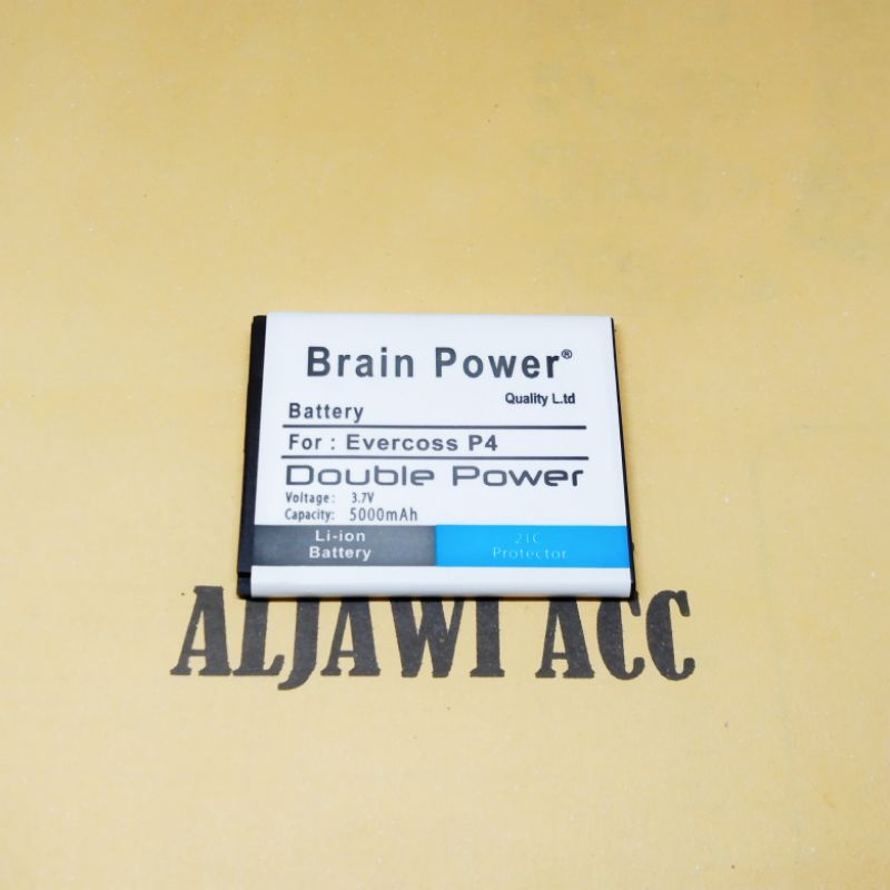 Baterai Bt Batre Battery Cross Evercoss P4 Doubel Power Battery