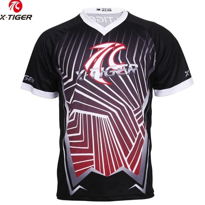 X-Tiger 100% Polyester Jersey Sepeda Mtb Downhill Pria Dellaananda715