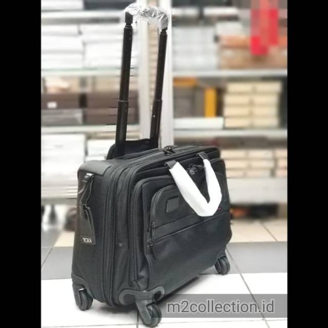 KOPER Tumi Alpha 4 Wheeled Deluxe Brief Troli Bag