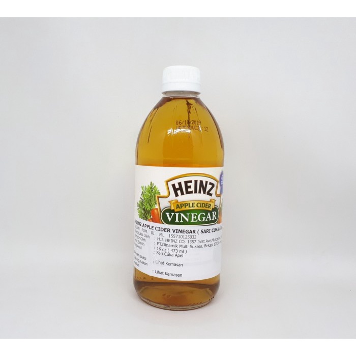 

✨COD✨ Heinz Apple Cider Vinegar 16 Oz cuka apel dari USA 473 ml