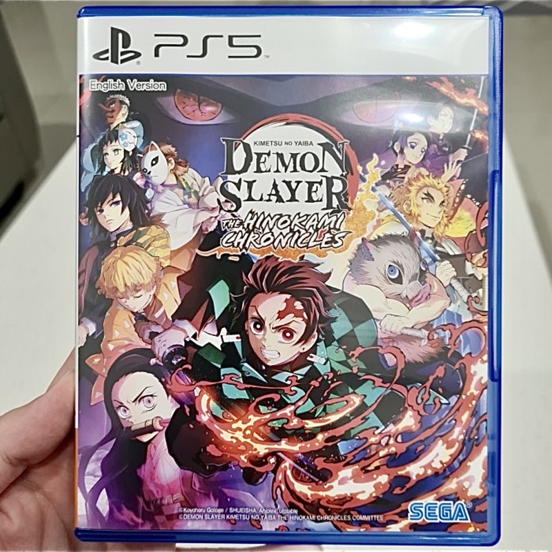 Kaset Ps5 Demon Slayer: Kimetsu no Yaiba – The Hinokami Chronicles Ps 5 Playstation Demonslayer Demo