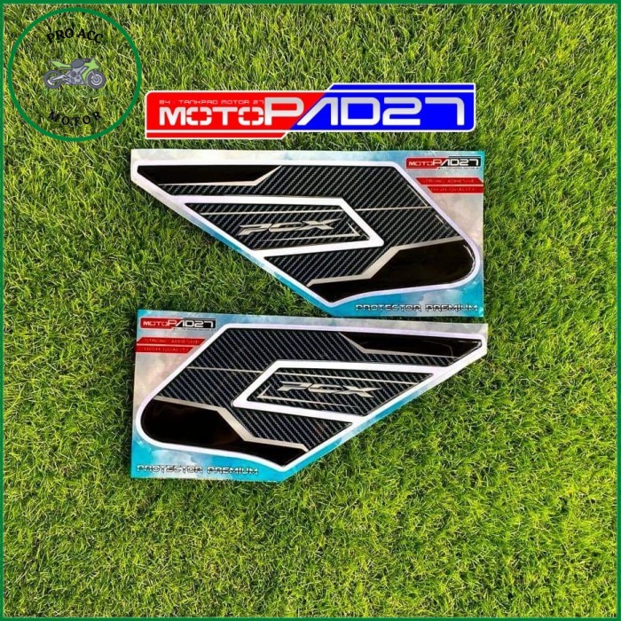 stiker sticker body samping NEW PCX 160 RESIN PREMIO - Hitam