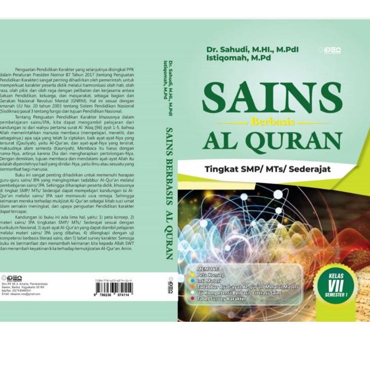 Langsung Beliii.. buku Persiapan ANBK/KSM IPA terintegrasi SMP/MTs/Berbasis Al-Qur'an/K13/ksm madras