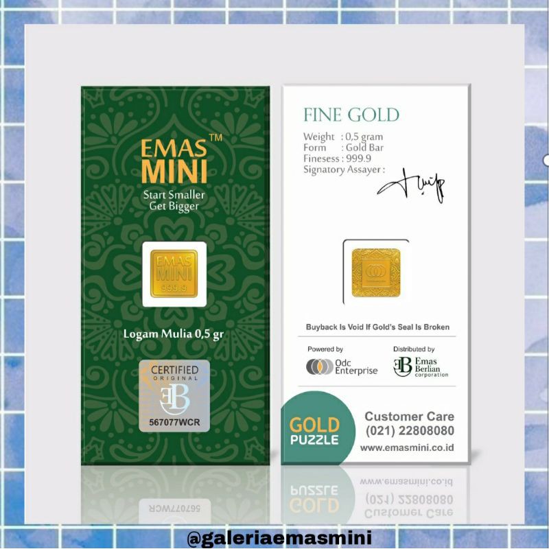 

Kode EM 0.5 | Cocok Untuk Hadiah / Souvenir / Seserahan