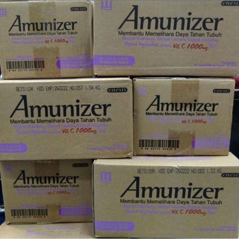 Amunizer Vitamin C 1000mg 1 karton 48box ( 192 sachet )