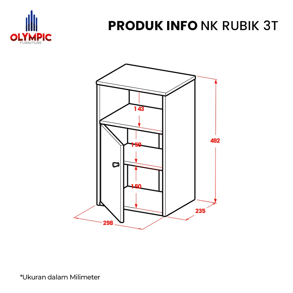 Olympic Paket Hemat Kamar - Nakas &amp; Rubik Series