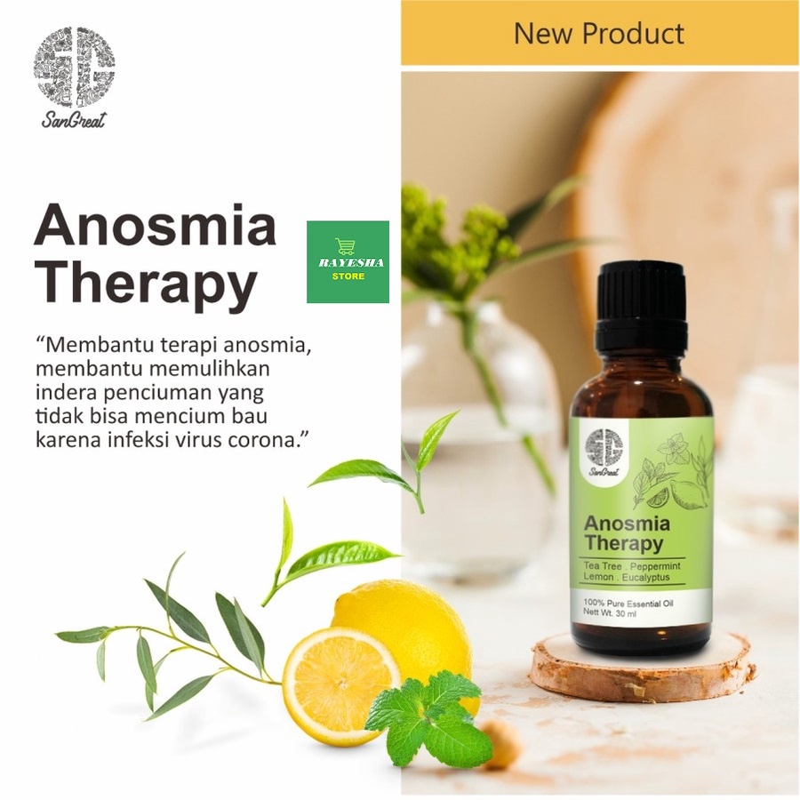 Anosmia terapi essential oil aromaterapi untuk anosmia treatment 30 ml