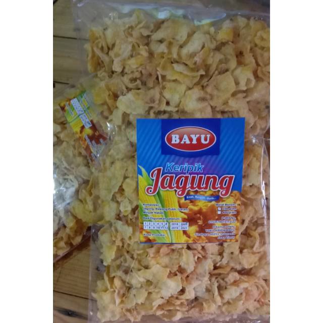 

Kripik emping jagung original