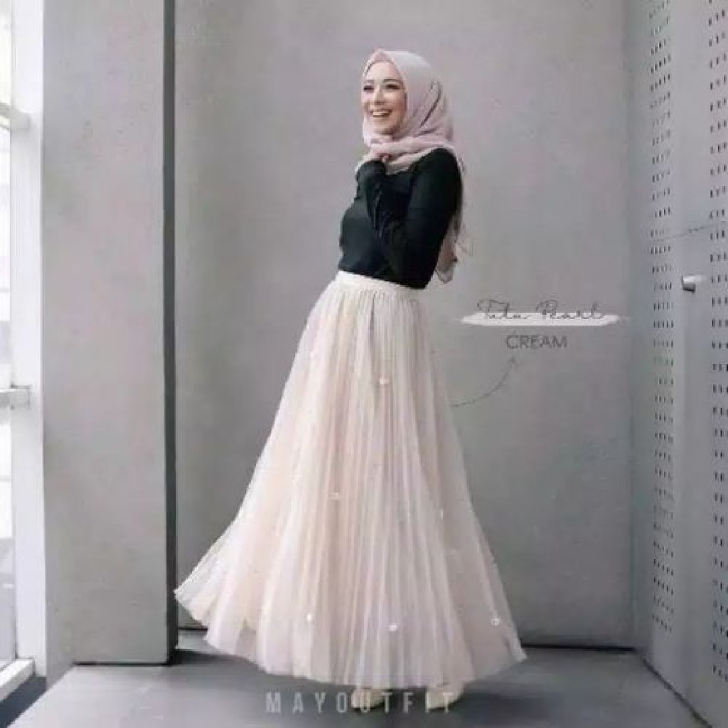 Rok Tutu Pearl Rok Tutu Mutiara Shopee Indonesia