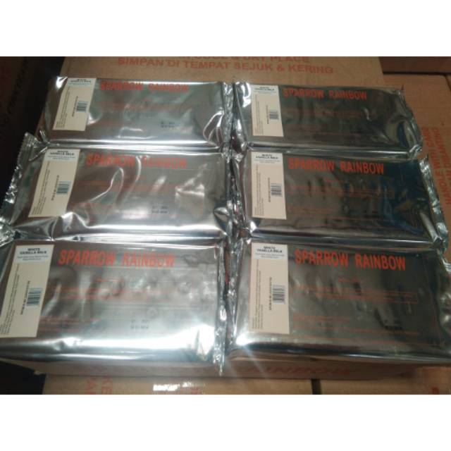 

Sparrow white vanila 250 gr