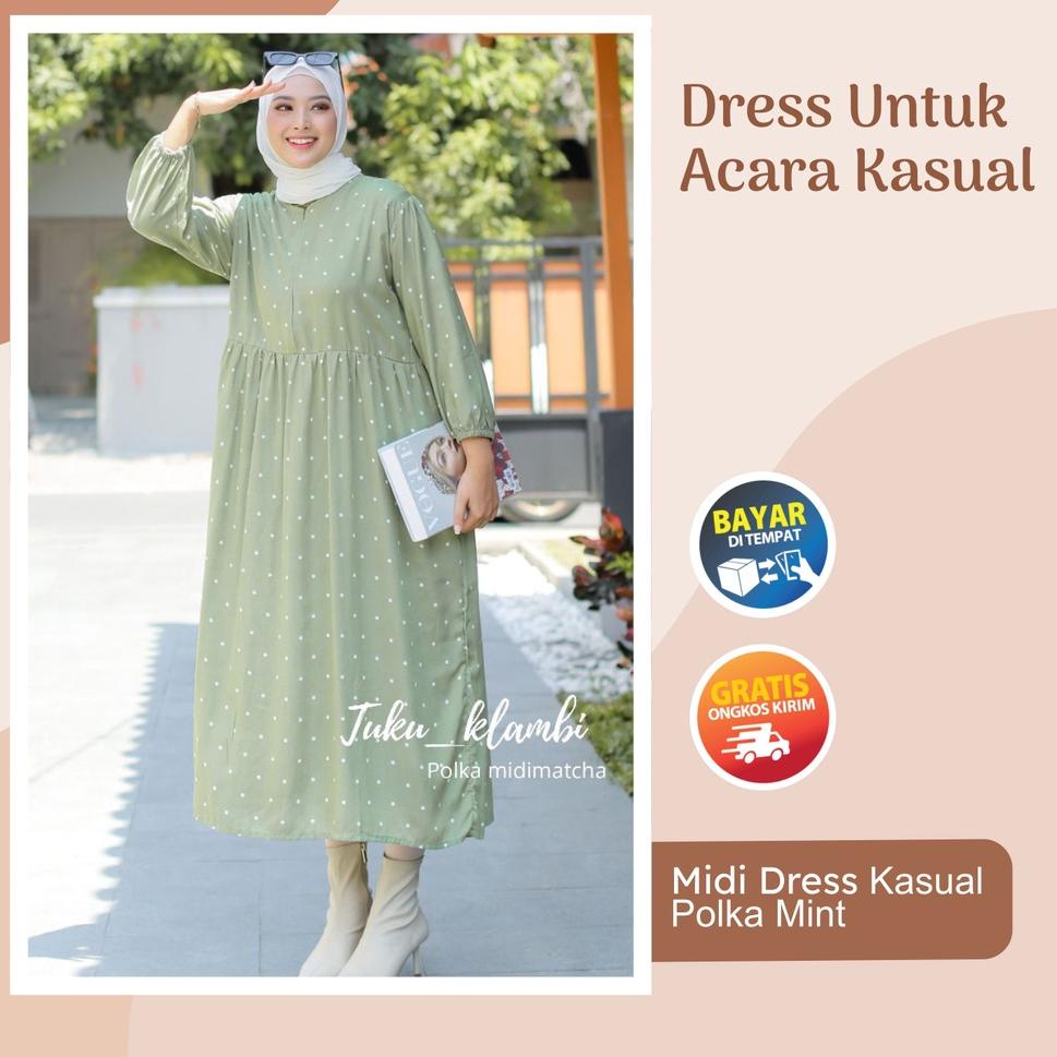 Midi Dres Dress Casual Import Curve Long Tunik Jumbo LD 120 Big Size Daster csl Semata Kaki "Kti31au