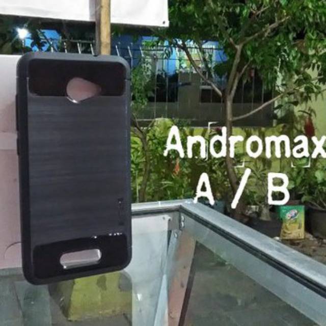 SMARTFREN ANDROMAX A A16C3H / B A26C4H CASE RUGGED CARBON CASING COVER