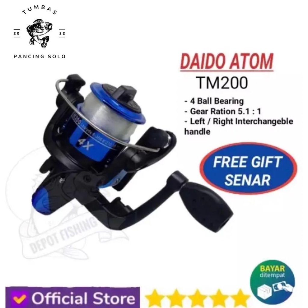 Reel Daido Atom/ Audrey / Rejo / Scalla/ AK200