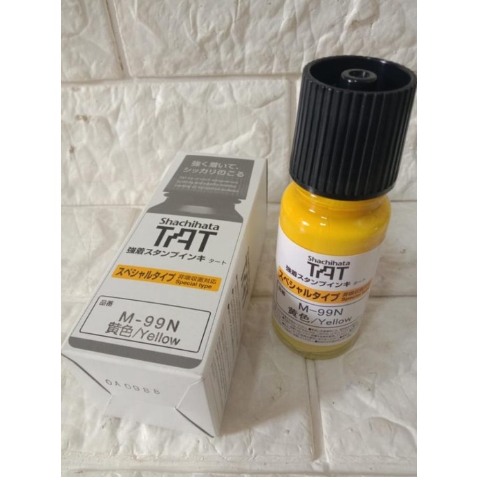 

.........] tinta shachihata M-99N Kuning tinta permanen untuk karet dan plastik