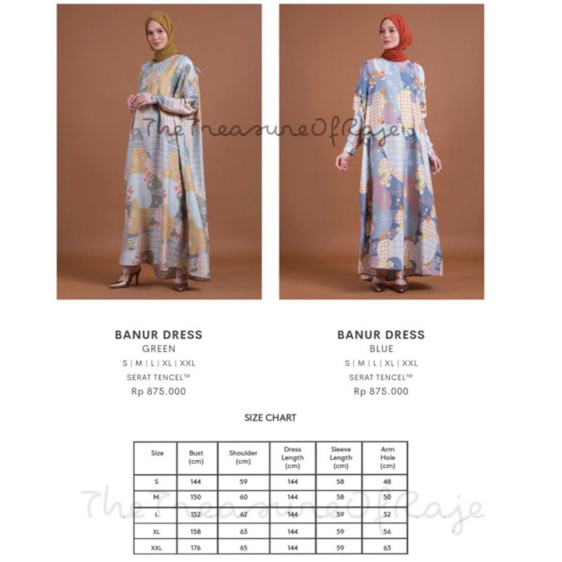 Banur Dress Ria Miranda RM Danastri Riamiranda Raya