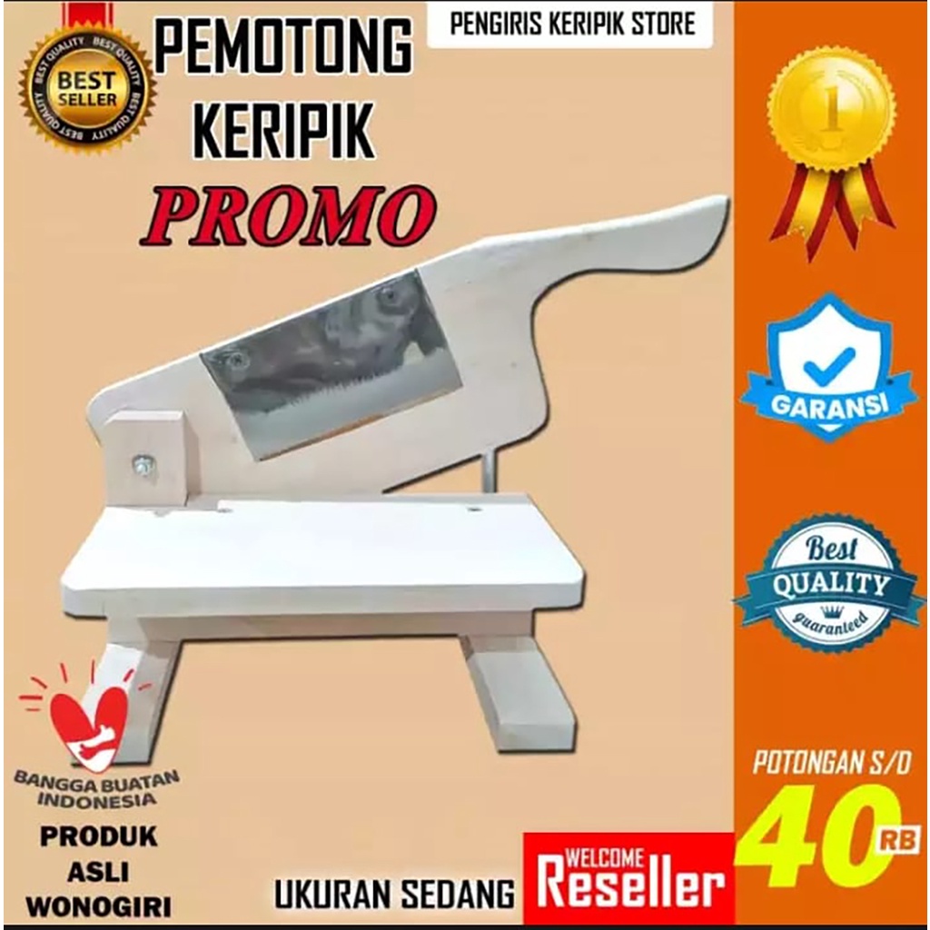 TERLARISSSS Pemotong pengiris perajang Tempe Keripik Manual Serbaguna