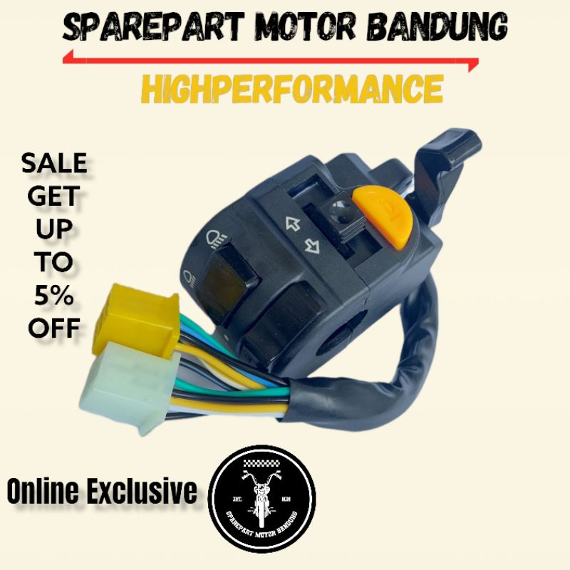 Saklar Kiri Saklar lampu Satria fu - Satria fu 150 Holder Handle Switch Saklar sen Suzuki Satria fu 