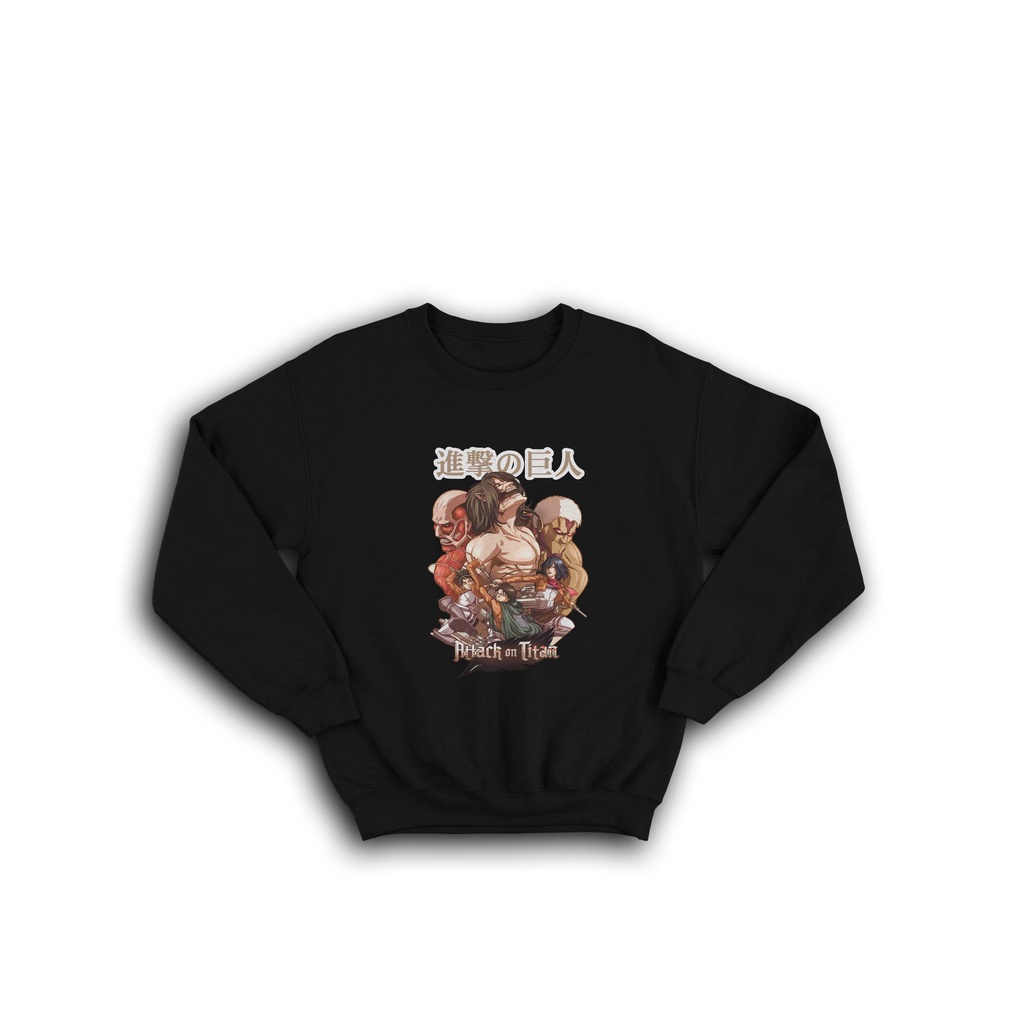 SWEATER JAKET ANIME ATTACK ON TITAN SERIES DEMON TITAN MANGA JAPAN