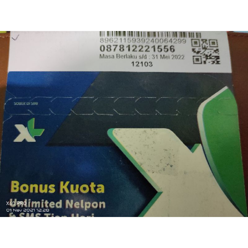 Perdana XL Masa aktif 3 tahun nomor cantik
