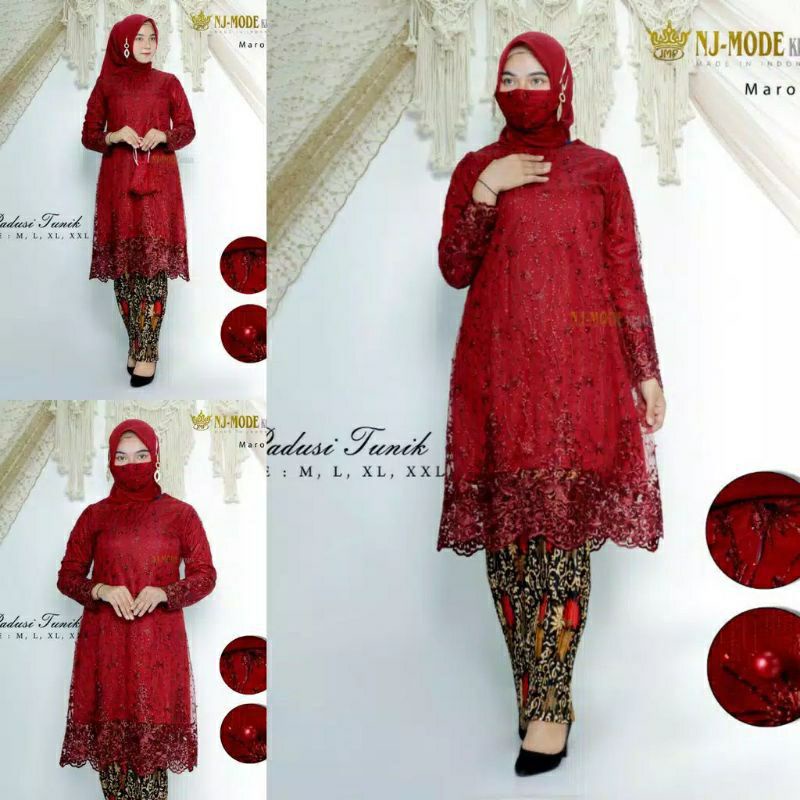 COD SET KEBAYA TUNIK/KEBAYA PESTA/KEBAYA TERBARU &amp; TERLARIS