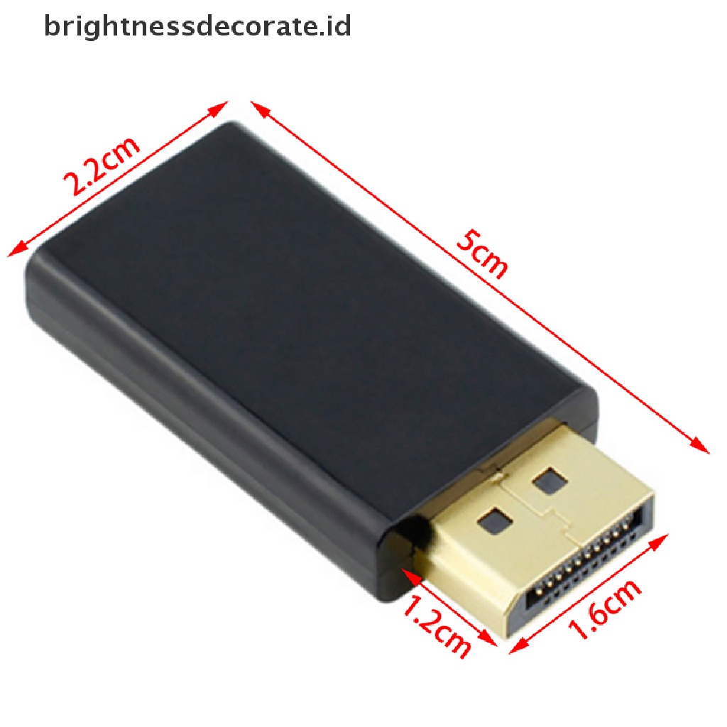 (Birth) Kabel Adapter Display Port Ke Hdmi Untuk Hdtv Pc 4k