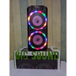 WAFATARSTORE-Speaker Bluetooth Fleco F-6582LED Free Mic Karaoke Dengan Tampilan Baru dan Lebih Menarik