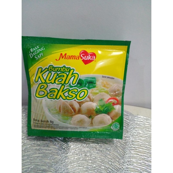 Jual Bumbu Kuah Bakso Mamasuka 8gr Shopee Indonesia