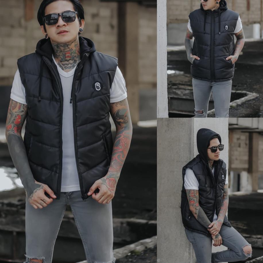 rompi pria/rompi motor/rompi keren/rompi touring/rompi anti angin/rompi anti air/jaket parasut