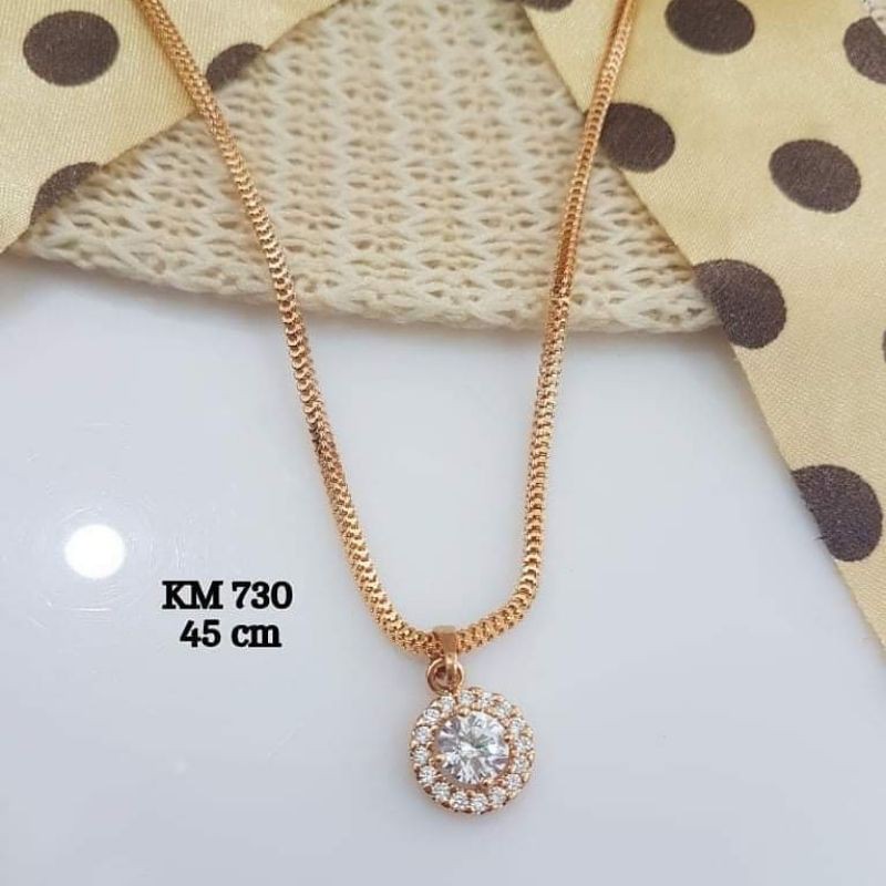 KALUNG WANITA LIOTIN CANTIK KALUNG IMITASI BERLIAN