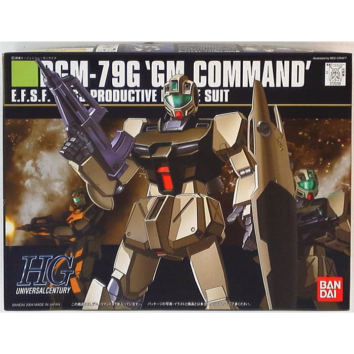 HGUC HG RGM-79G GM Command BANDAI