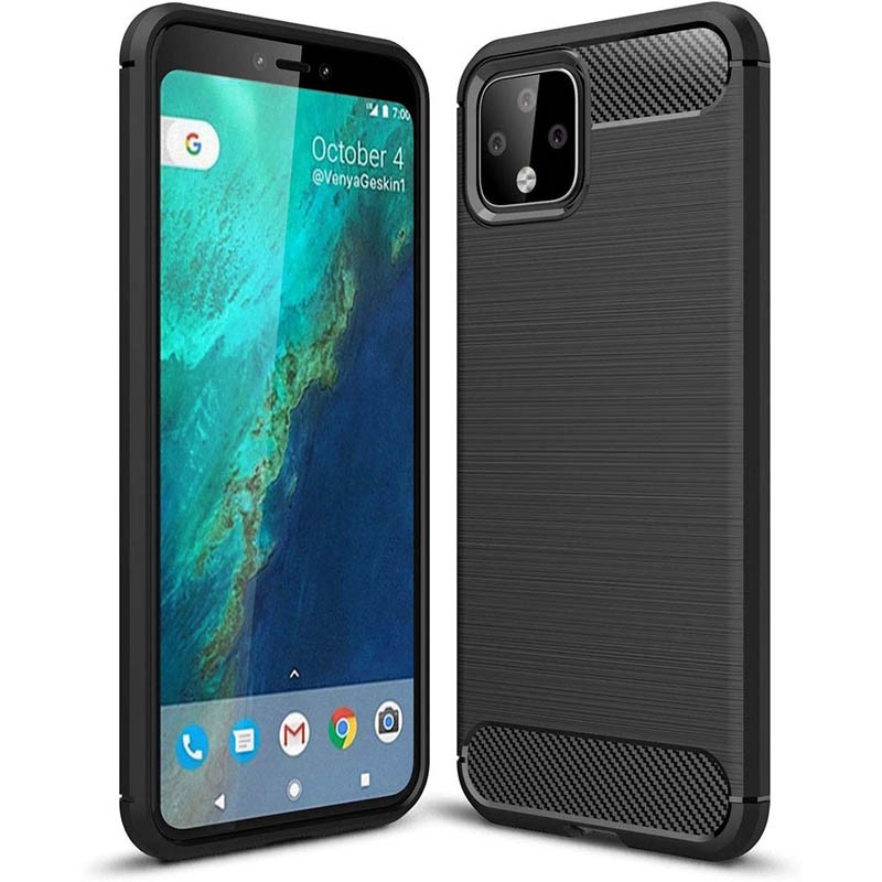 Casing Google - Armor Carbon TPU Case Google Pixel 4 XL - Softcase