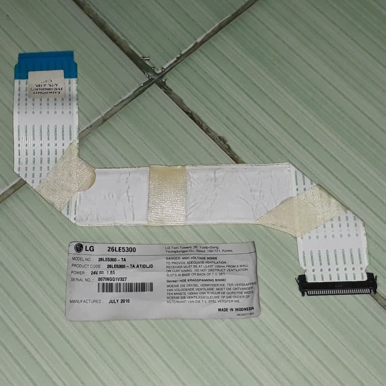 Flexible Fleksibel LVDS Original LG 26LE5300