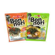 MAMASUKA BON NORI RUMPUT LAUT KERING SACHET MAKANAN RINGAN SNACK SEAWEED ORIGINAL PEDAS EXTRA PEDAS