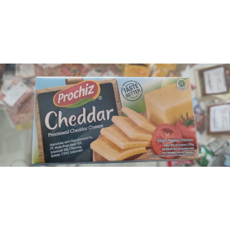 

Keju Prochiz Cheddar Premium 180 Gram