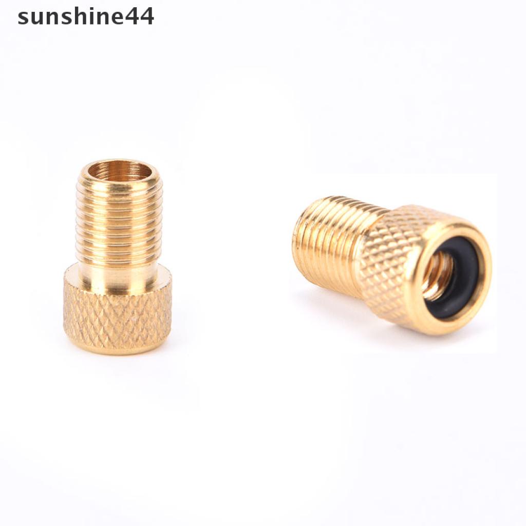 Sunshine 4pcs Adapter Nozzle Jarum Untuk Pompa Ban Sepeda / Bola Sepak