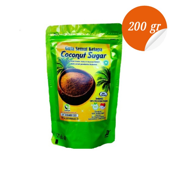 

Gula Semut Kelapa Organik 200 gr