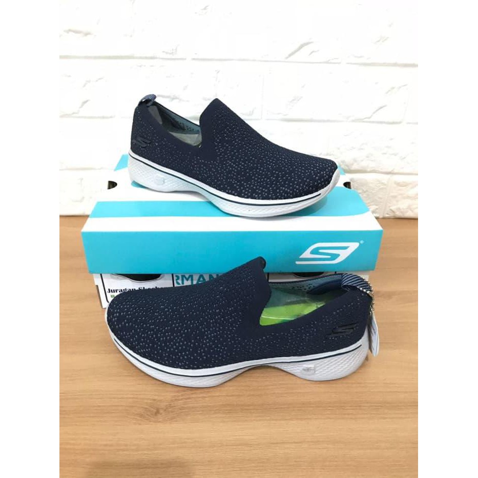 Sepatu Sketcher Skechers Gowalk 4 Gifted - Navy, 36