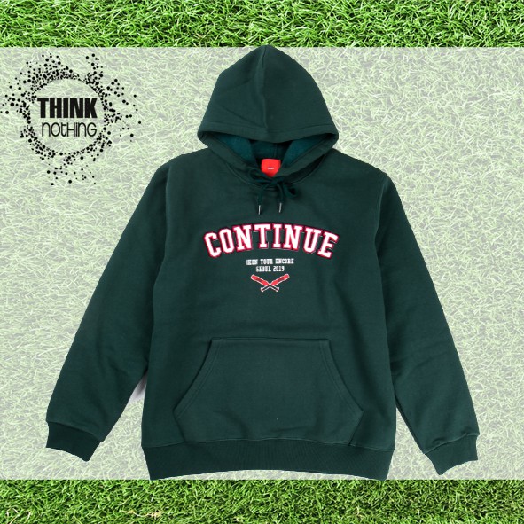 iKON CONTINUE ENCORE COLLEGE HOODIE | Shopee Indonesia