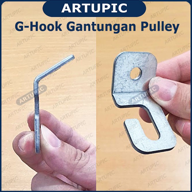 G-Hook Gantungan Pulley Puley G Hook Cocok untuk semua Pulley dan Hand Winch Kandang Ayam