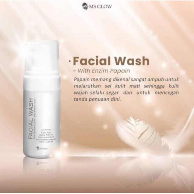 SABUN MS GLOW ORI / FACIAL WASH MS GLOW ORI
