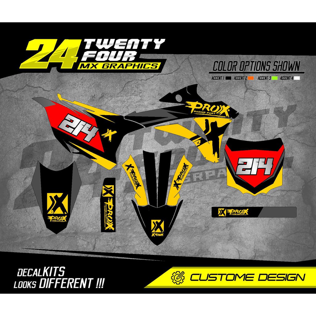 Decal KX 85 DECAL STICKER KX 85 STRIPING KX 85