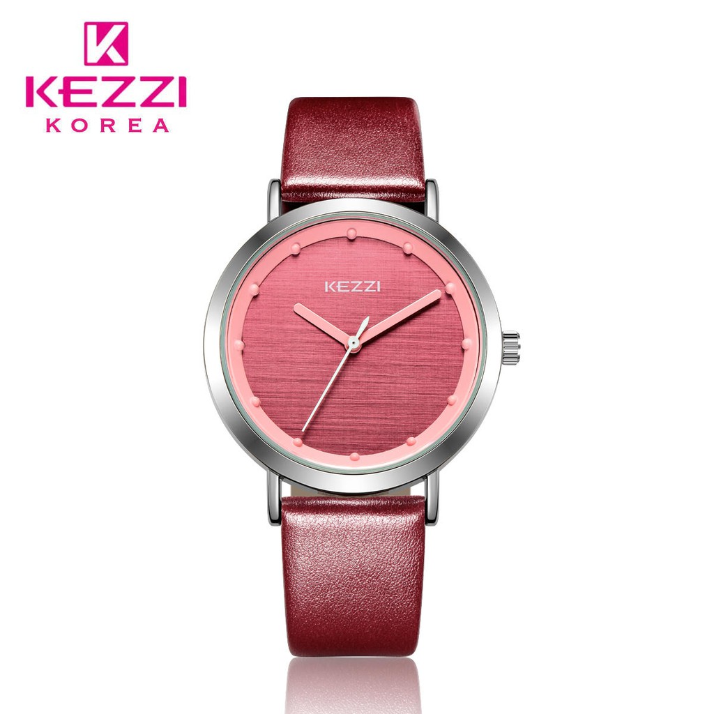 Kezzi Korea 1894 Merah - Jam Tangan Fashion Wanita &amp; Pria - Model Analog