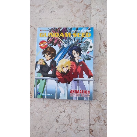 [preloved] Animonster Gundam Seed Animation Guide Book majalah bekas anime