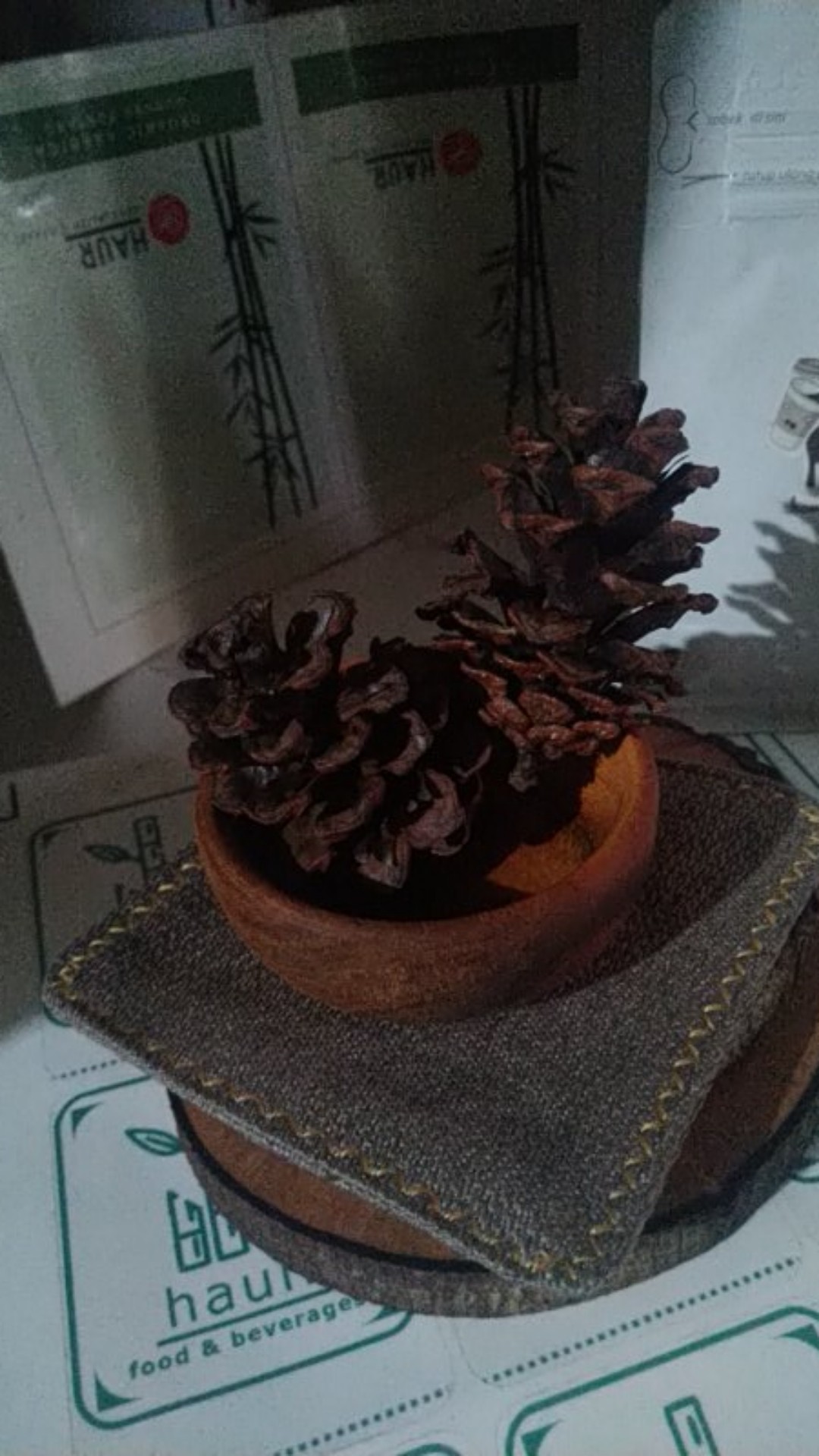 Dekornata Wooden Slice 10-14 Cm / Wood Slice/ Potongan Kayu Decor/alas Cangkir / Dekornata