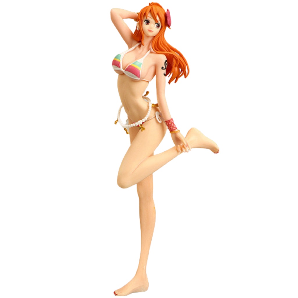 Figure One piece Nami Bikini Sexy Nami figure sexy nude 24 cm