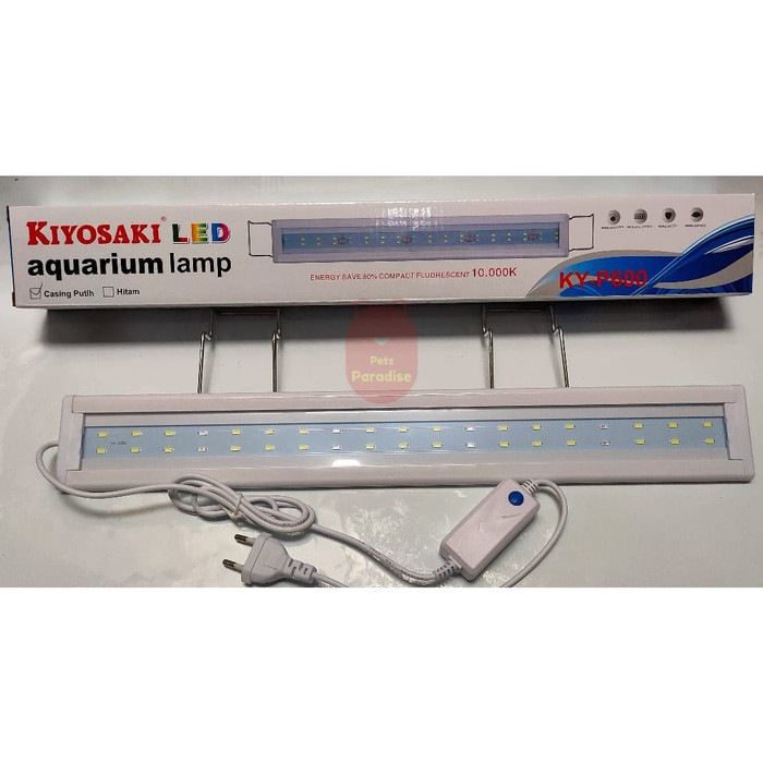 Lampu Aquarium Aquascape Akuarium Kiyosaki P600 P 600 15 Watt LED