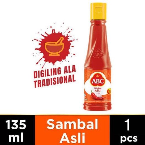 ABC Sambal Asli Saos 135 ml Saos ABC