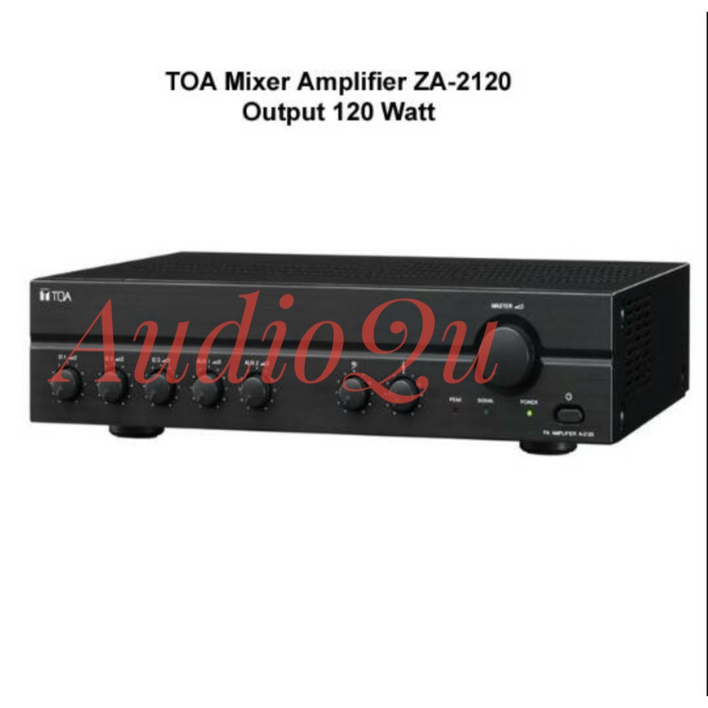 AMPLIFIER TOA ZA-2120/ ZA2120/ ZA 2120 120WATT ORIGINAL
